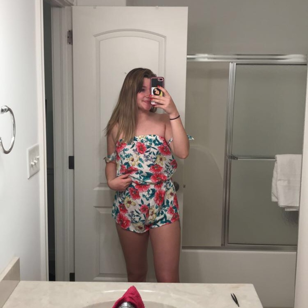 Floral romper